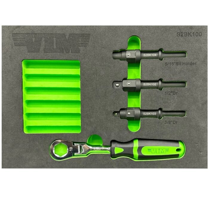 Vim Tools S2BK100 4-Piece Shake-2-Break Air Hammer Set